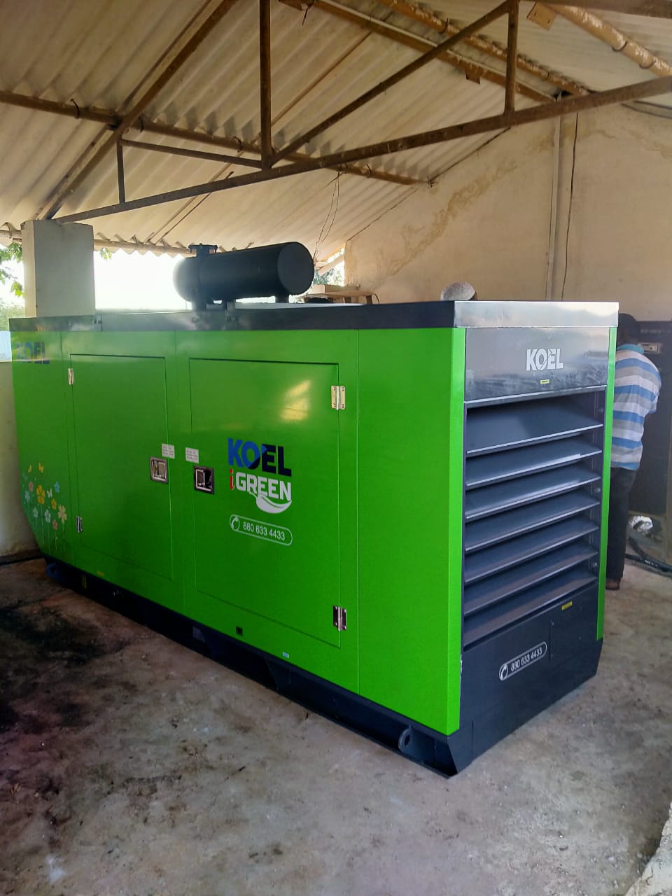 Mathru Power Solutions - Latest update - 40 KVA DG Set Installed in Bangalore