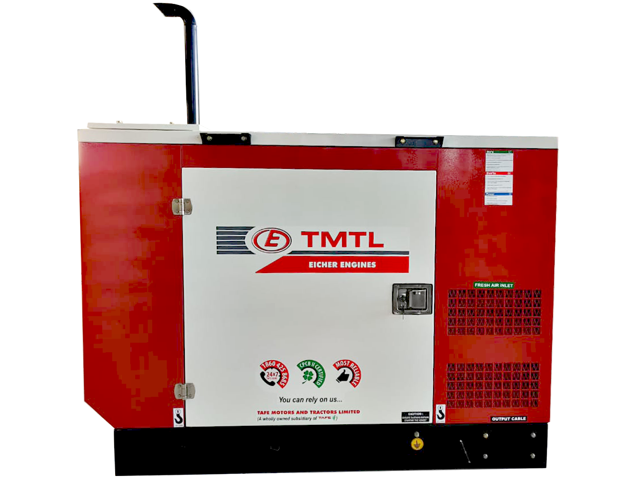 Mathru Power Solutions - Service - Eicher Generator